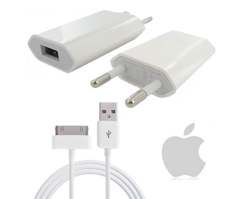 4G 3AMP 2IN1 SCS CHARGER APPLE
